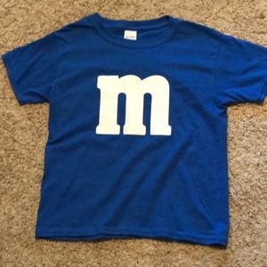 m&m shirt